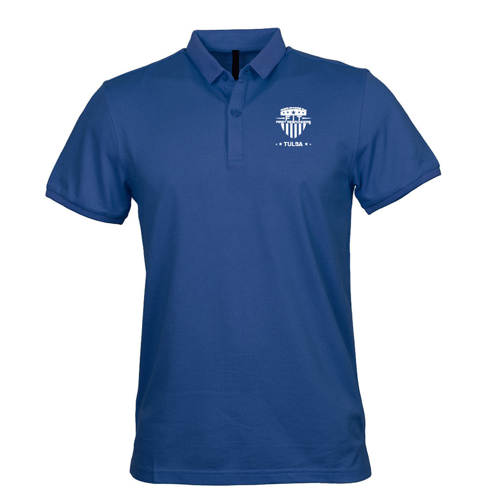 Adult FFR - Blue Golf T-Shirt